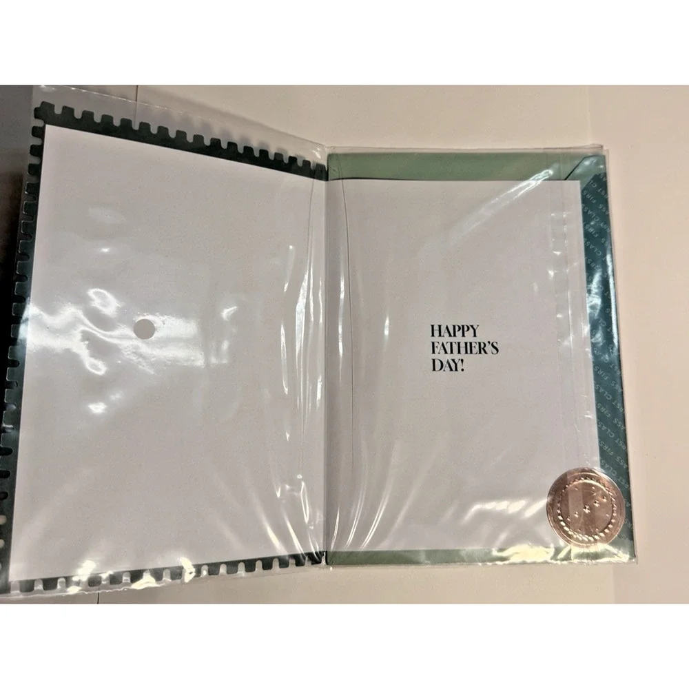 1st Class Dad Greeting Card